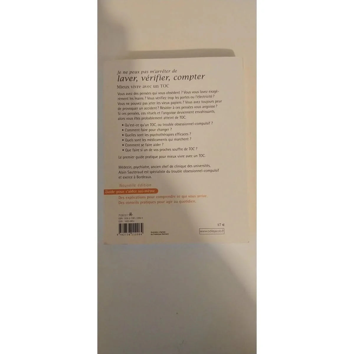 Je ne peux pas m'arrêter de laver, vérifier, compter