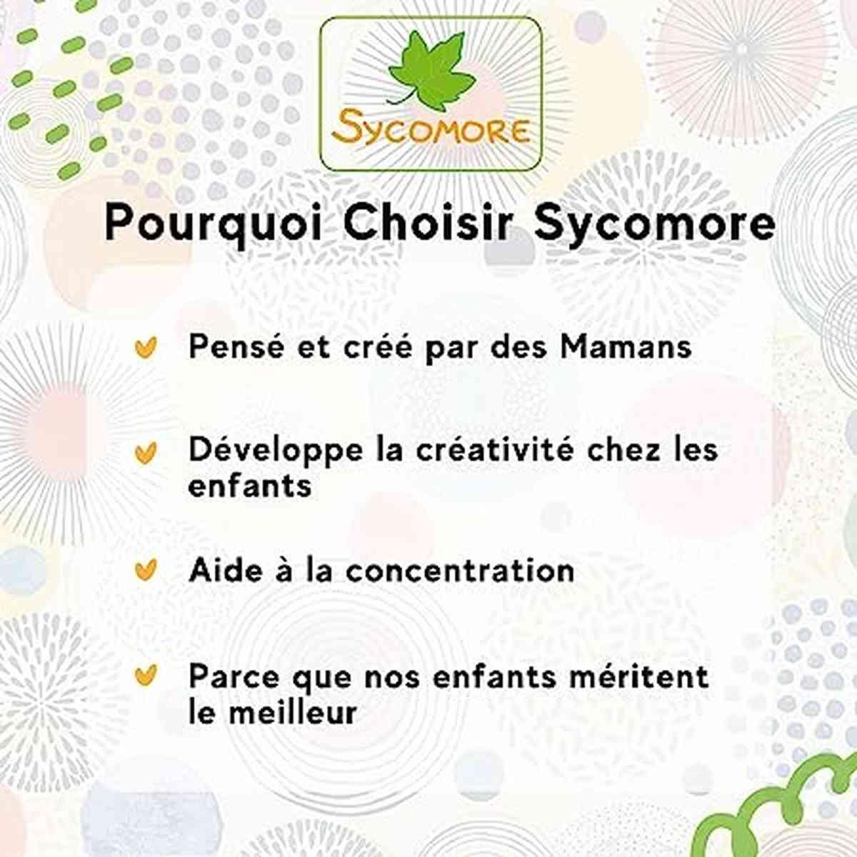 Sycomore Babyssimo -Coffret Maxi Crayons Gras - Fruits