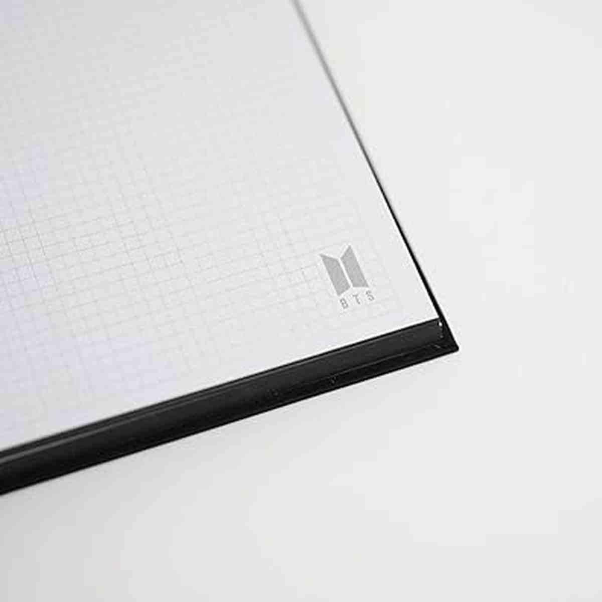 Carnet De Notes groupe BTS kpop - Format A5, Pages Lignées, Couverture Rigide