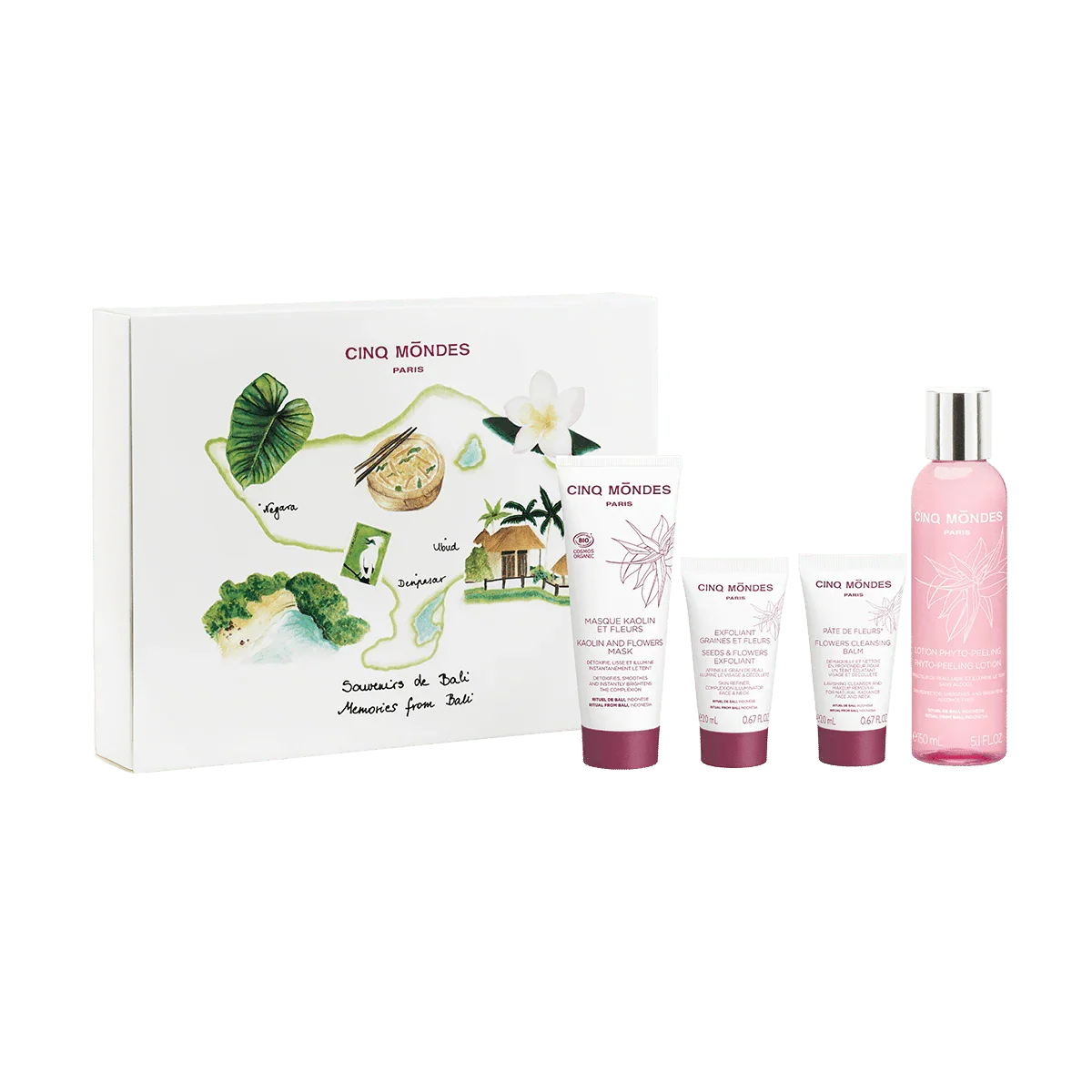 Coffret Cinq Mondes Souvenirs de Bali Édition Limitée