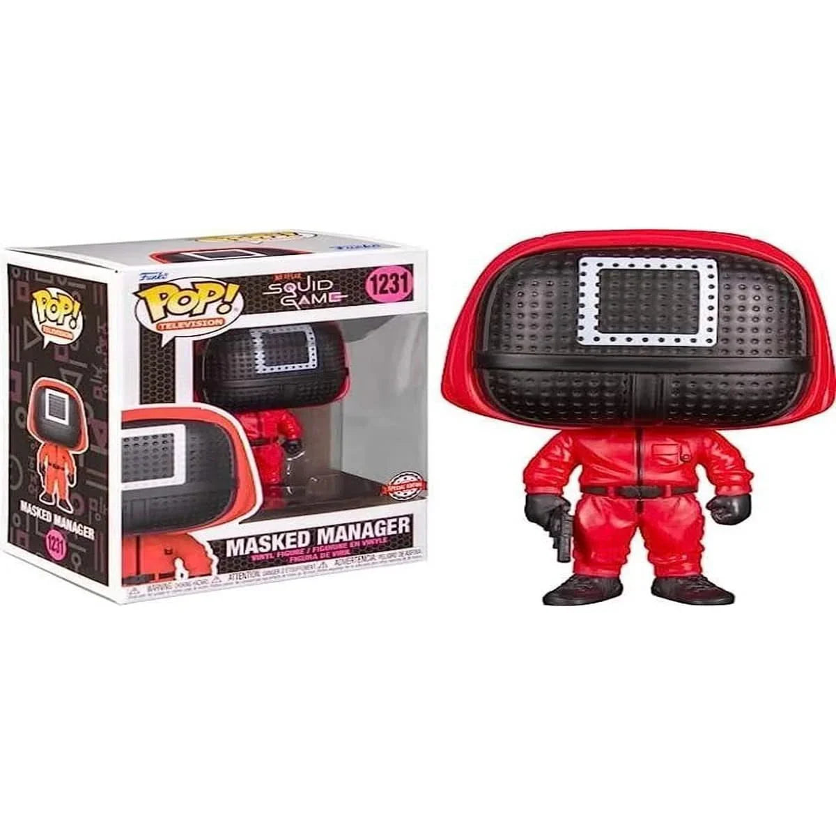 Funko Pop Squid Game Manager 1231 Exclusive Edition – Figurine
boutique funko pop
