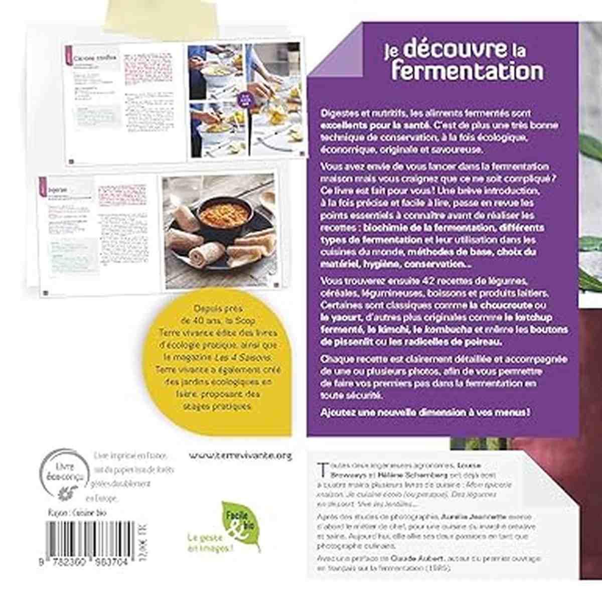 Je découvre la fermentation: Du vivant dans mon assiette ! helene schernberg