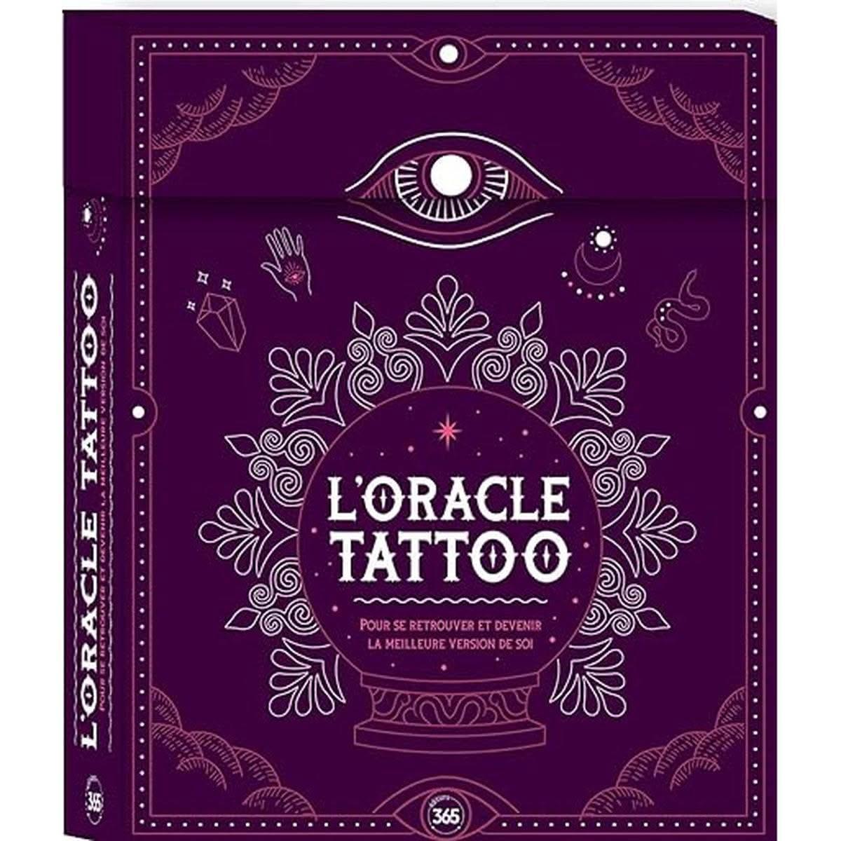 L'oracle tattoo - 52 cartes pour s'affirmer au quotidien. Un jeu divinatoire illustré avec des motifs mystiques pour guider votre développement personnel.
