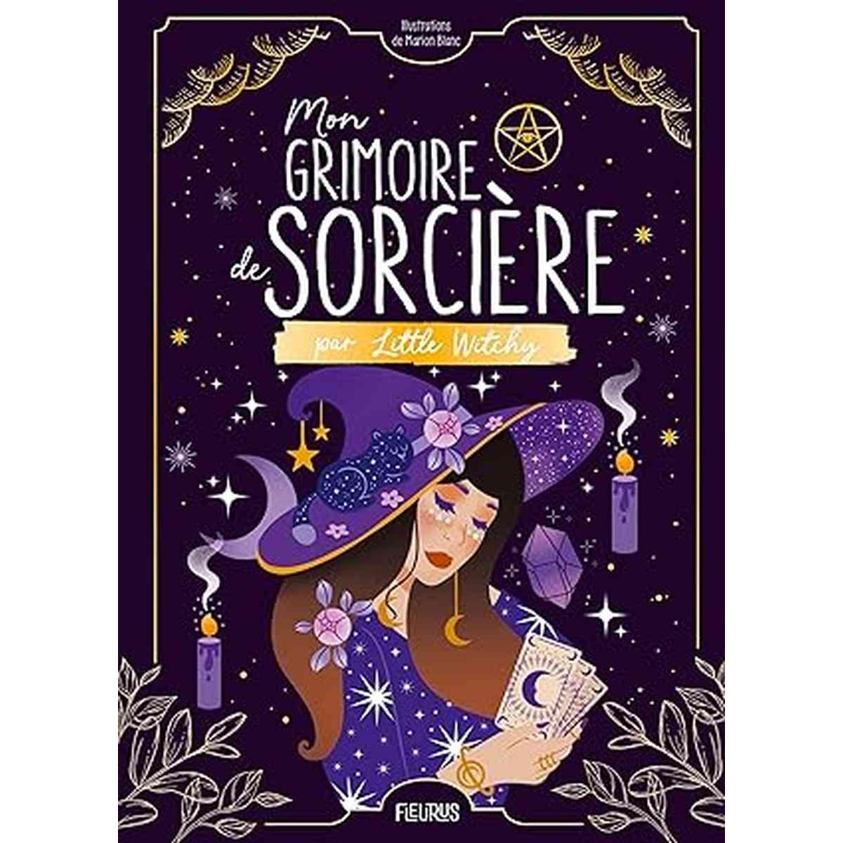 couverture du livre Mon grimoire de sorcière par Little Witchy