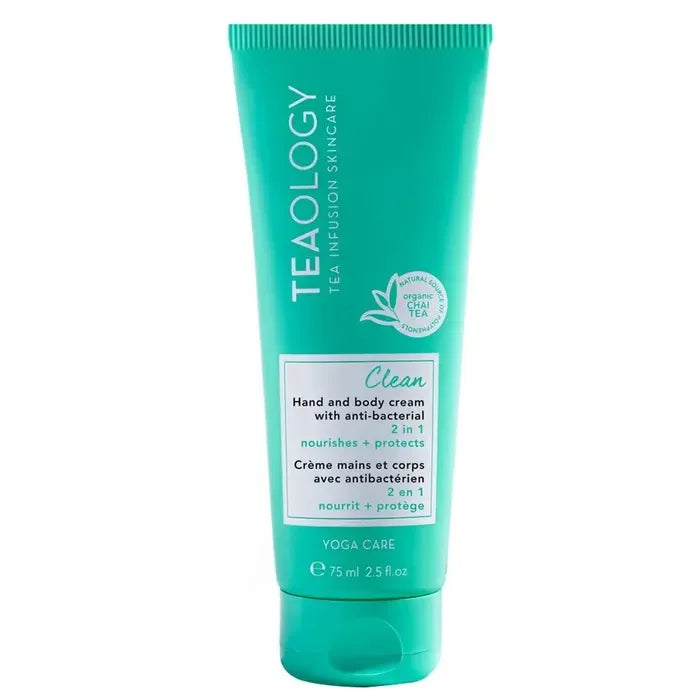 Teaology Yoga Care Crème Antibactérienne Corps et Mains