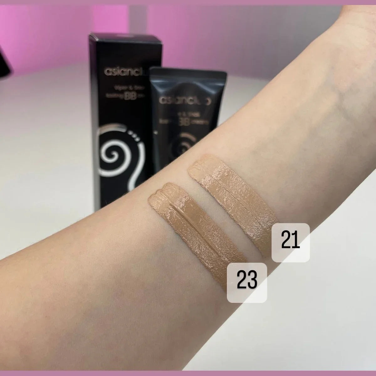 asian club viper snail lasting bb cream SPF 50 +