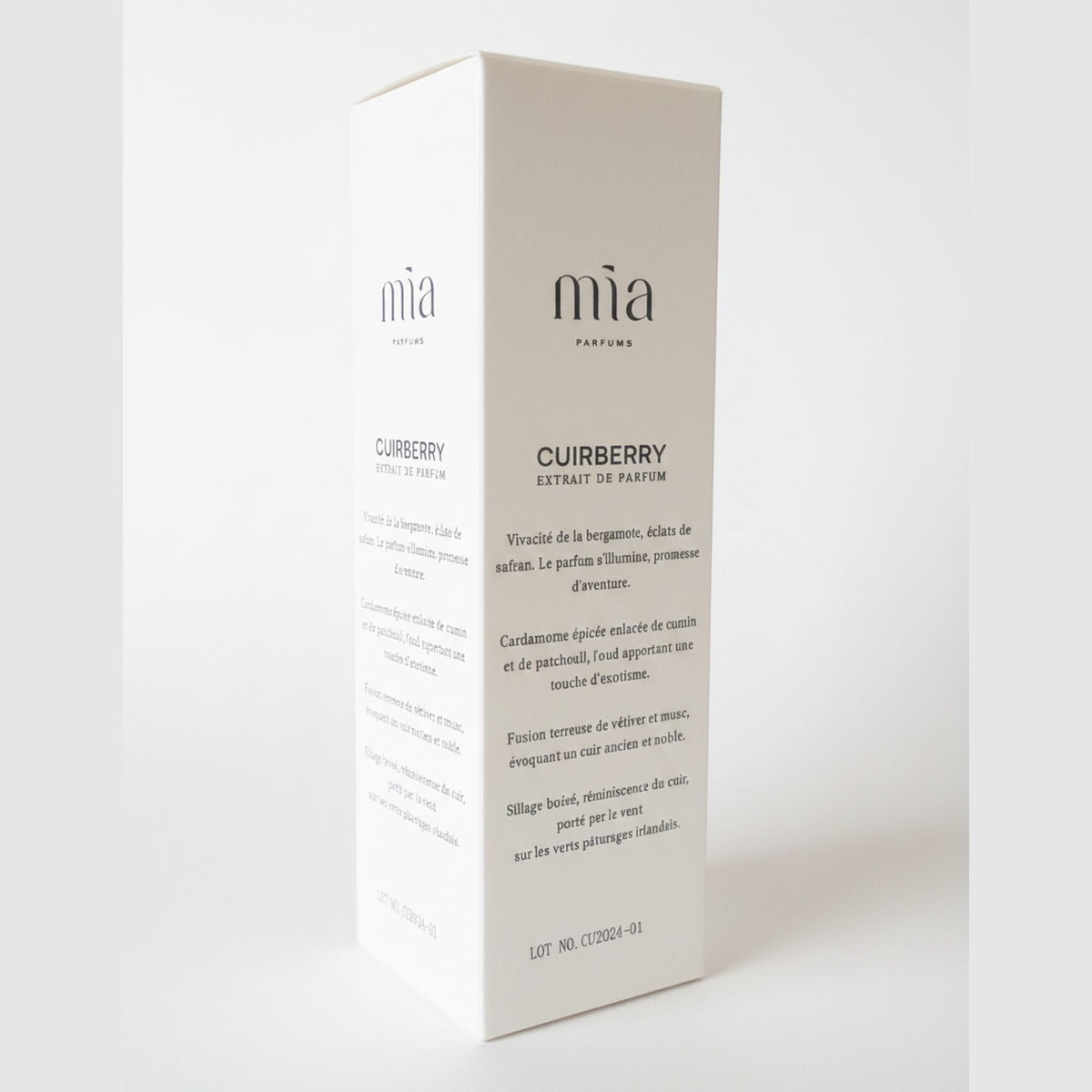 Mia Parfums Cuirberry - Côté
