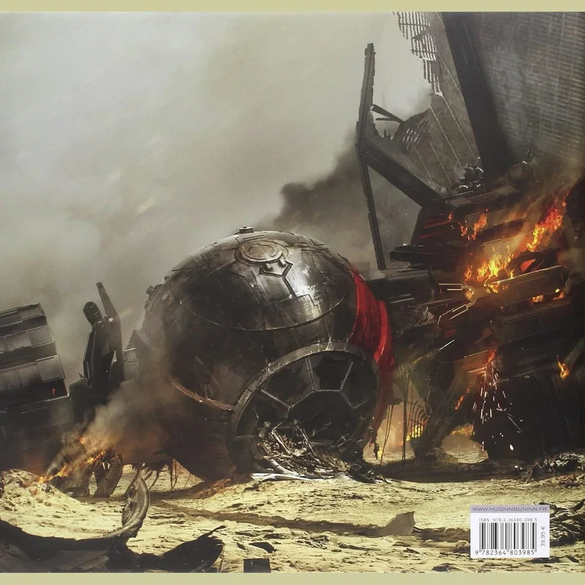 Star Wars Tout l'Art du Réveil De La Force visuel de la jaquette arrière du livre