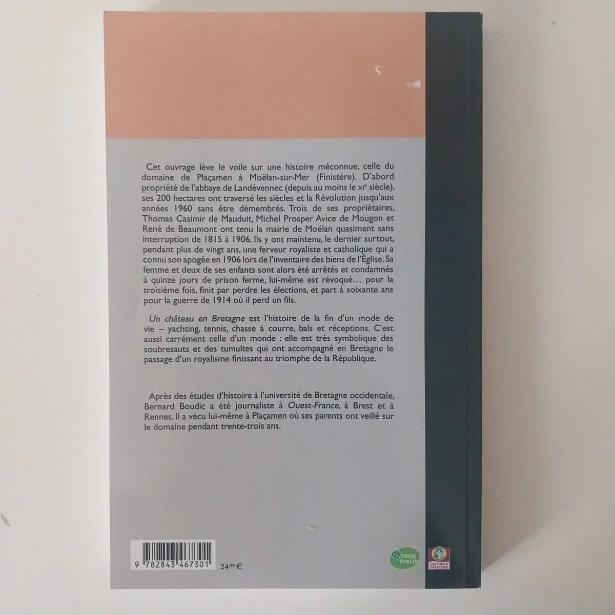 Un château en Bretagne : Le domaine de Plaçamen Moëlan-sur-Mer de 1789 à nos jours