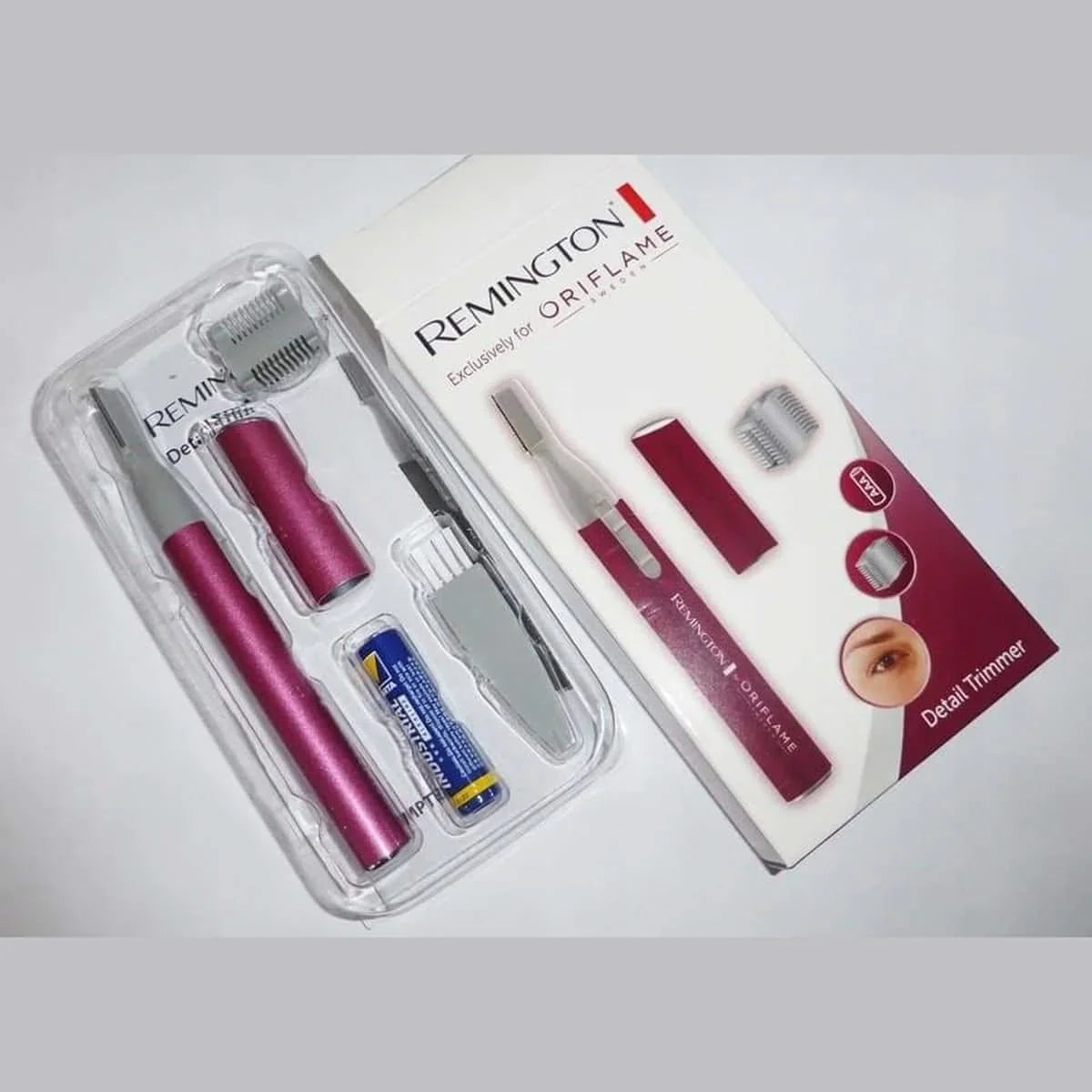 Tondeuse sourcils et poils du visage Remington