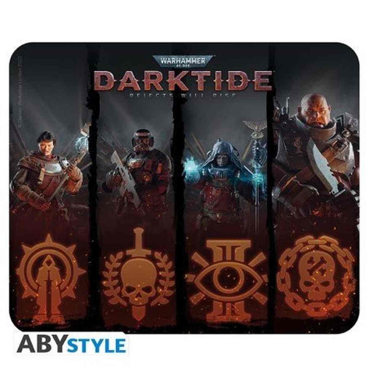 ABYstyle - Warhammer 40,000 Tapis de Souris Souple Darktide