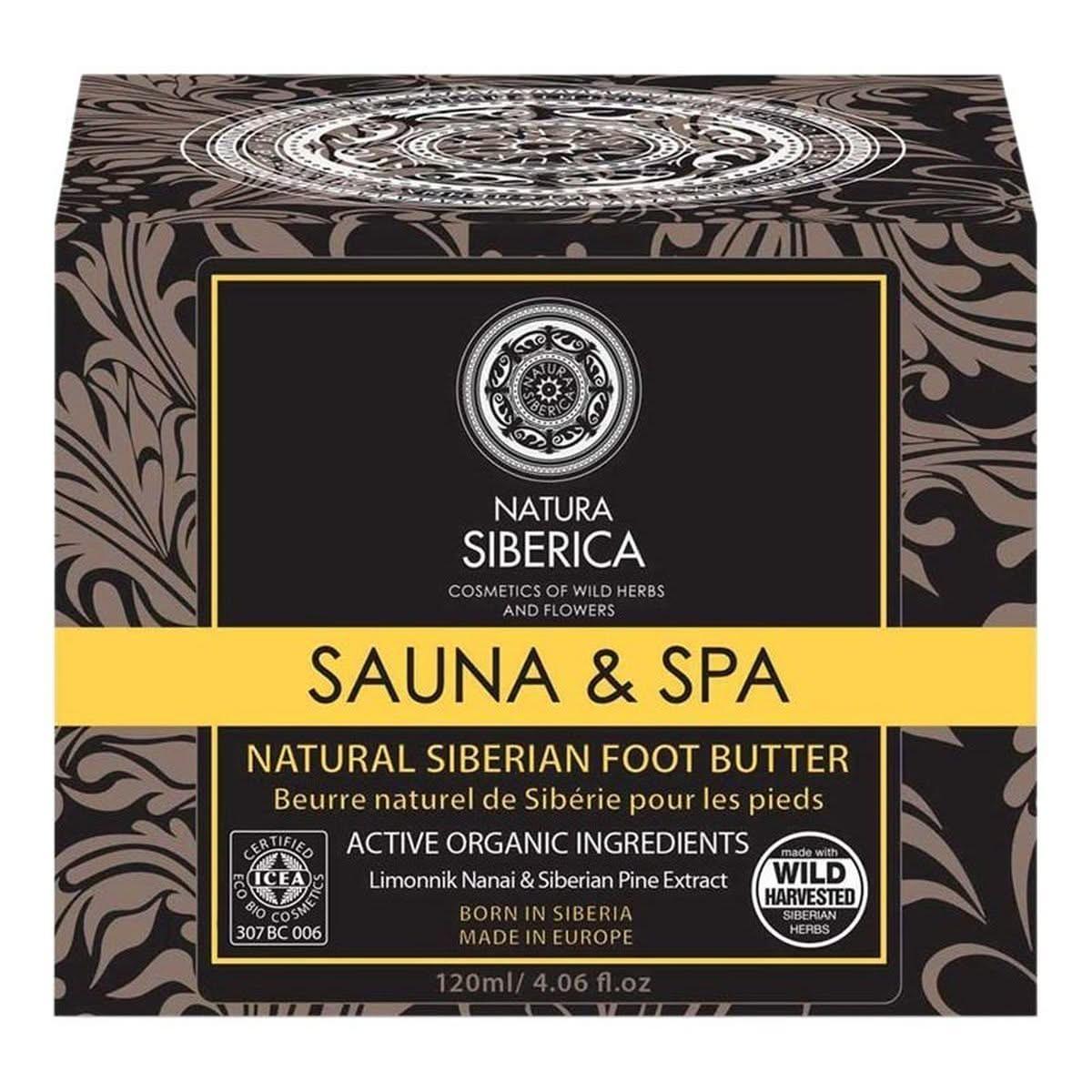 Natura Siberica Sauna & Spa Beurre Naturel de Siberie pour les pieds