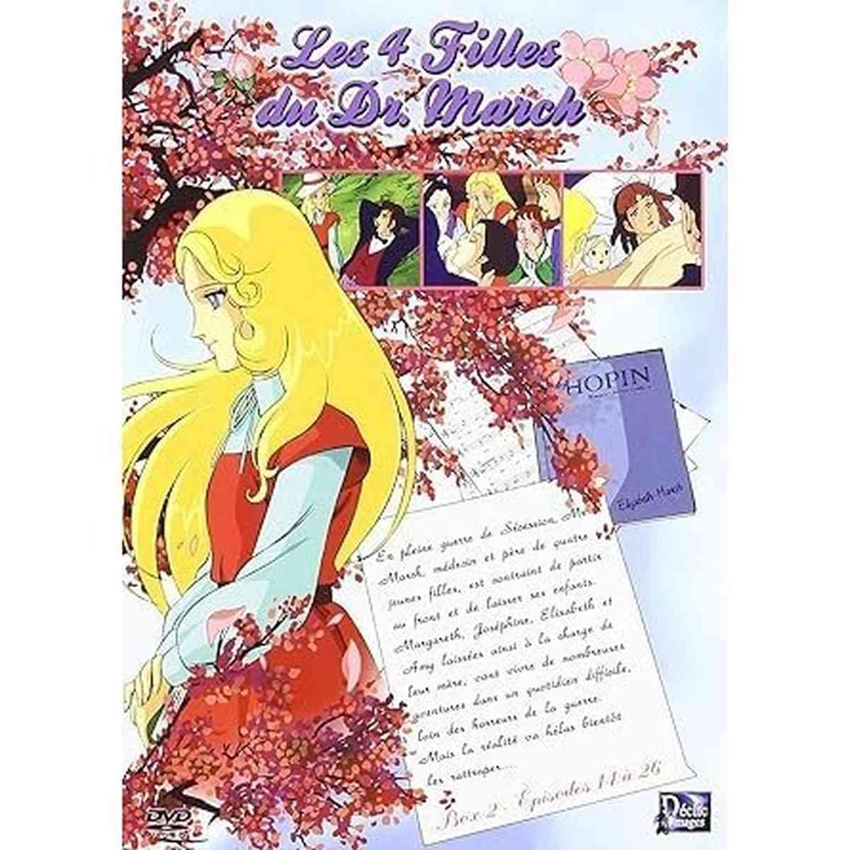 Coffret dvd Les 4 Filles du Docteur March, vol. 2
