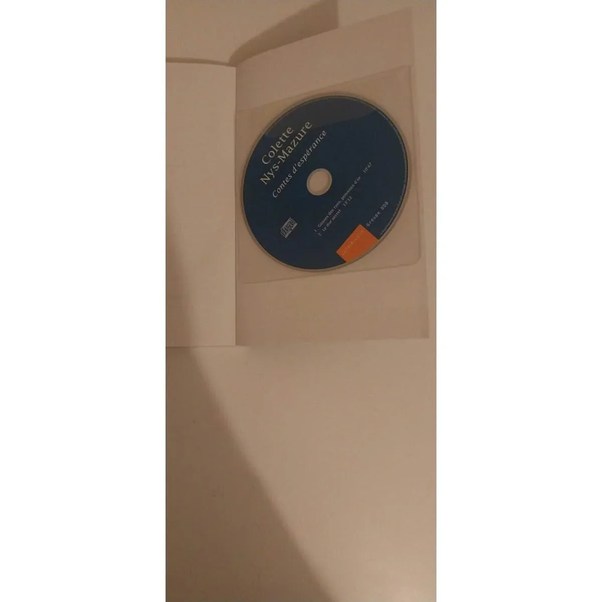 Contes d espérance. Avec Cd audio - Colette Nys Mazure