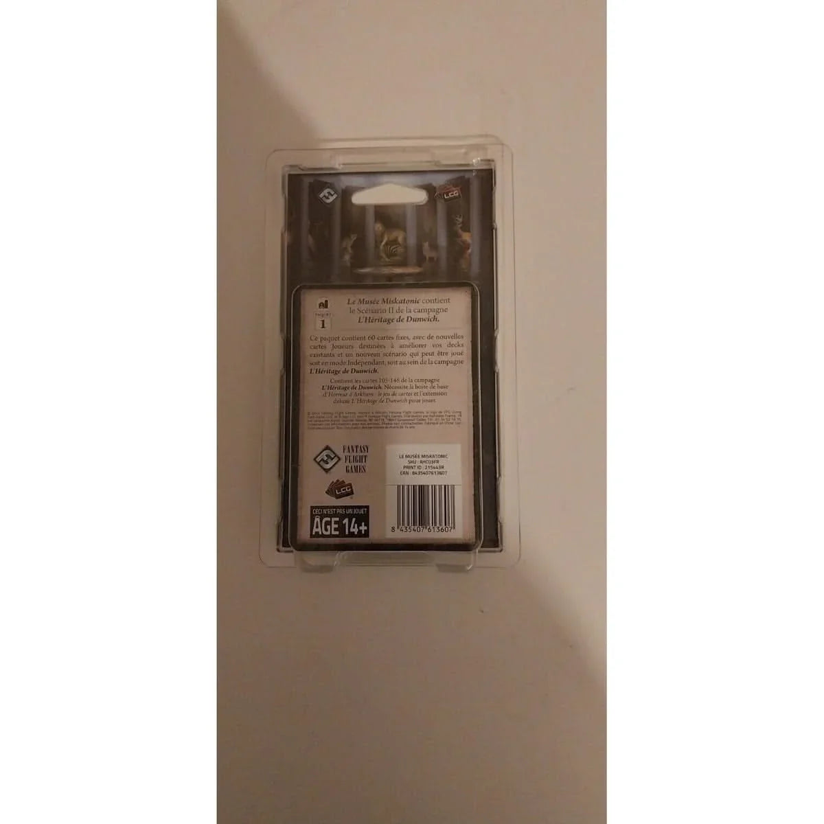 Horreur à Arkham - Le Musée Miskatonic - Jeu de cartes