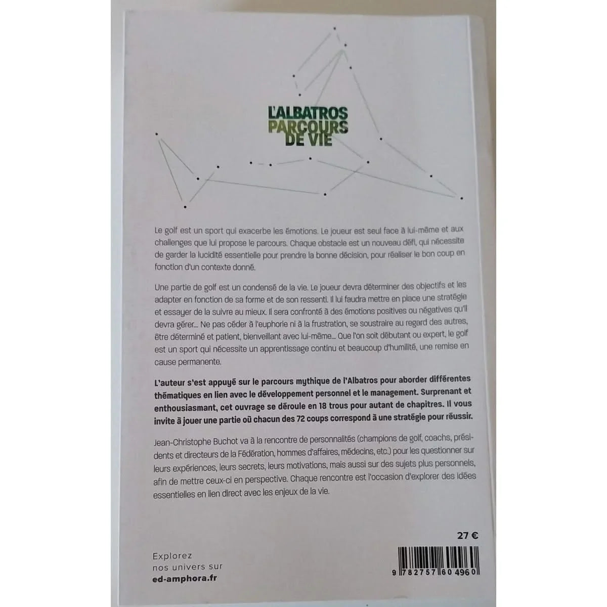 L'Albatros parcours de vie .Le golf theatre de votre développement personnel / developpement personnel
