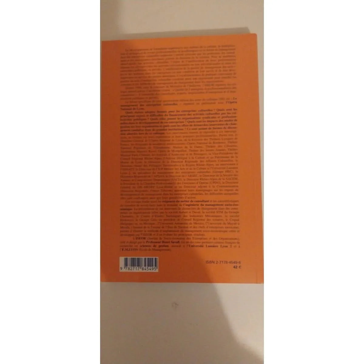 Le Management Des Entreprises Culturelles