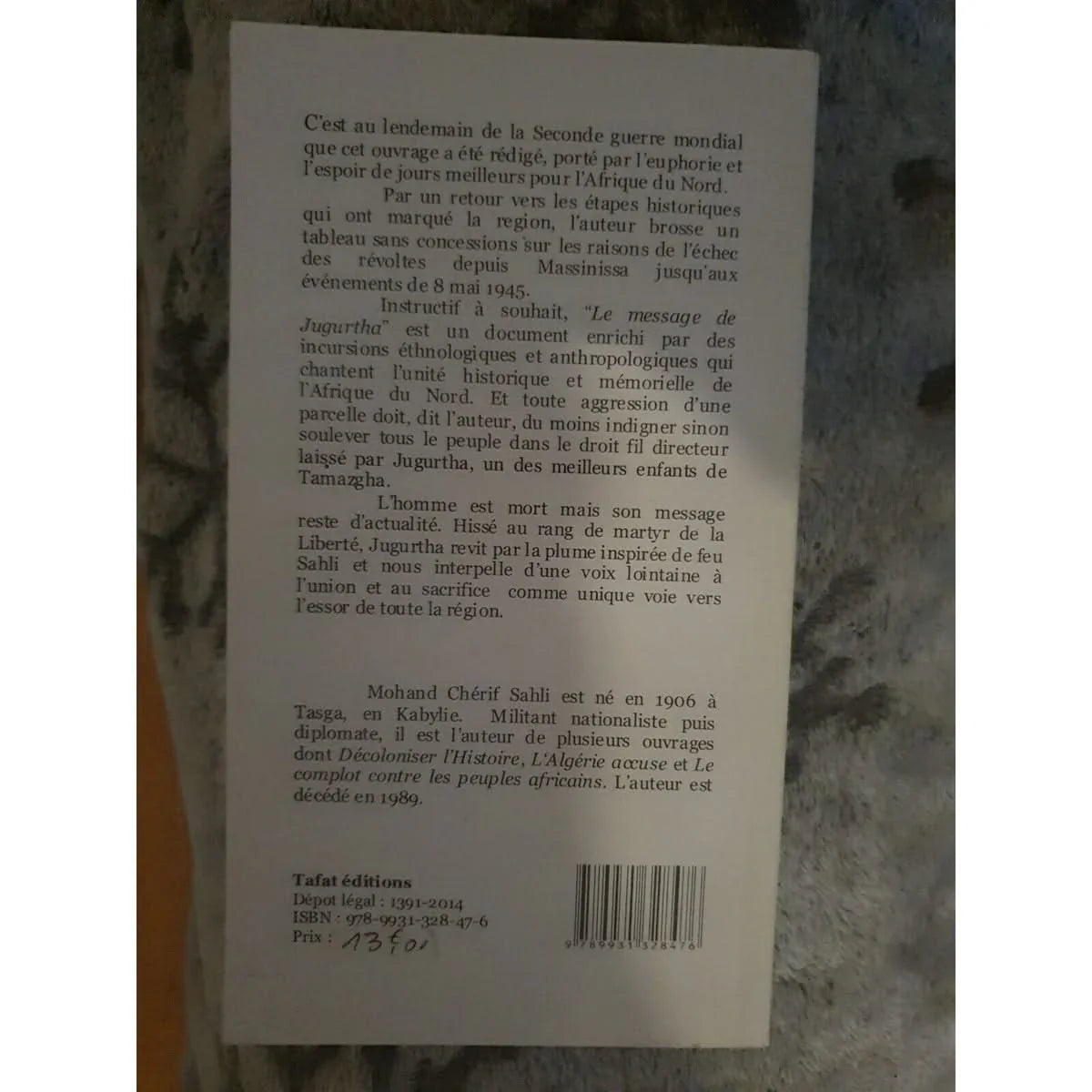 Le Message de Jugurtha - Mohand Cherif Sahli