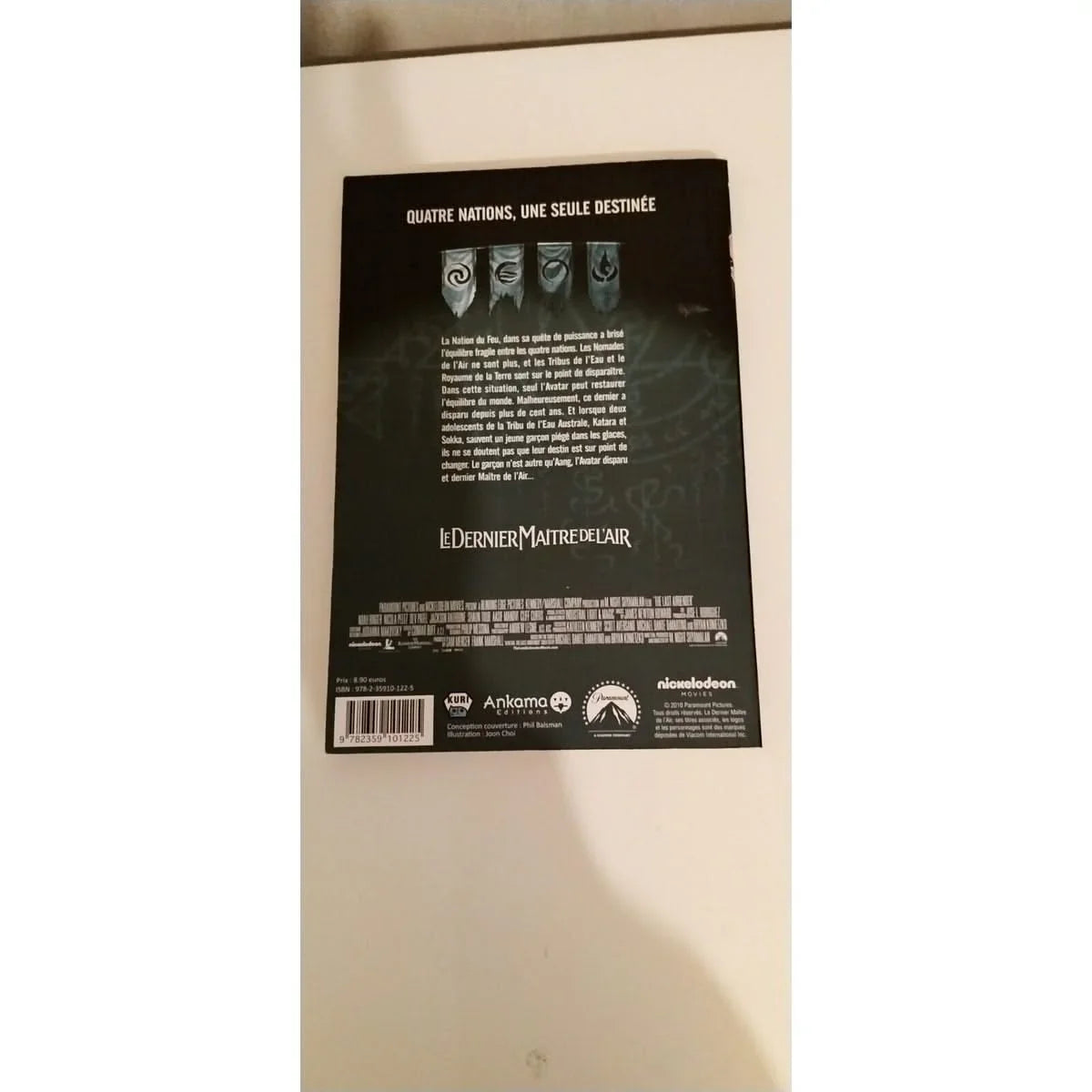 Le dernier maître de l air Manga