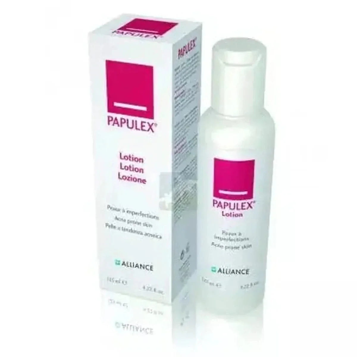 Lotion peaux a imperfection Papulex acné