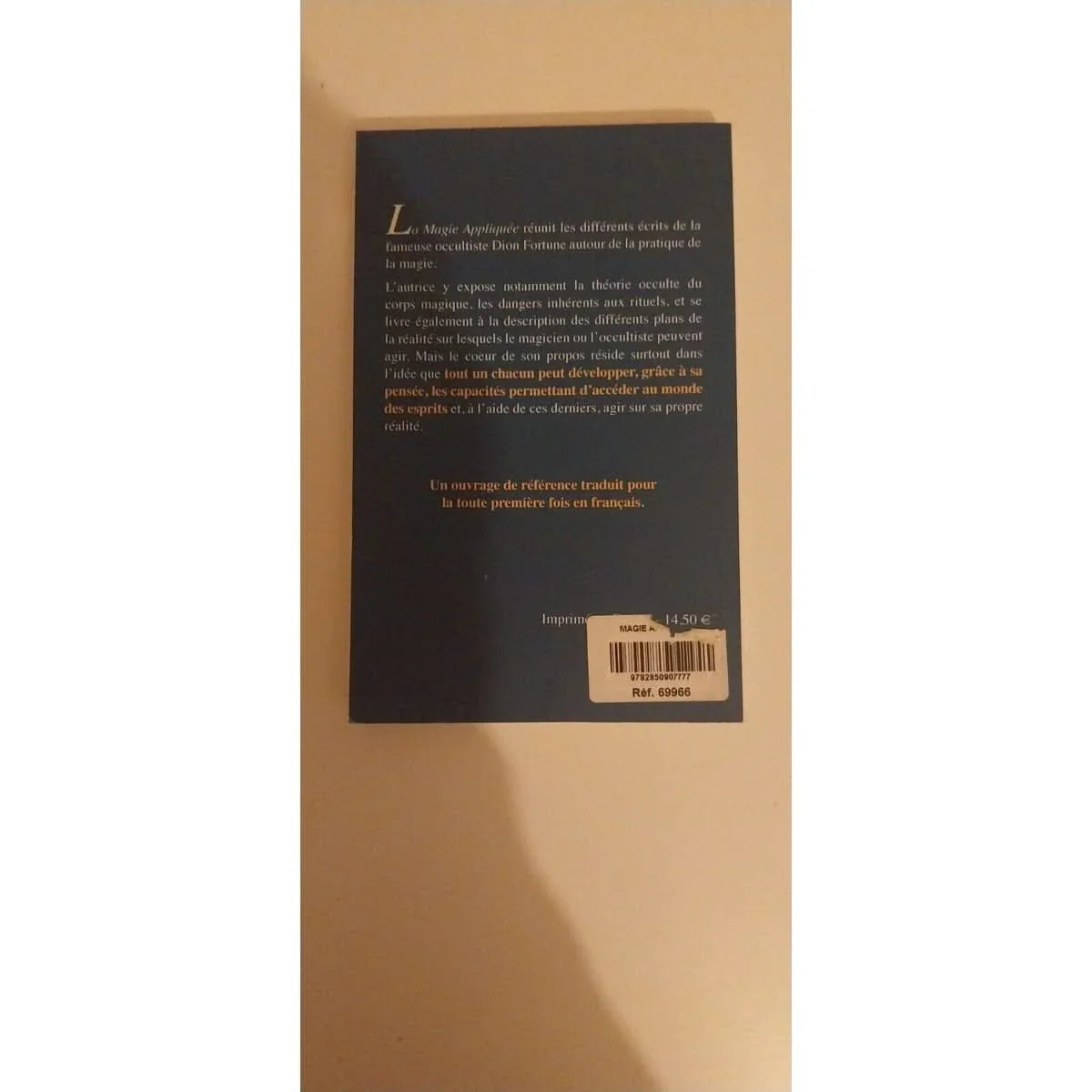 Magie Appliquée-dion Fortune resume du livre