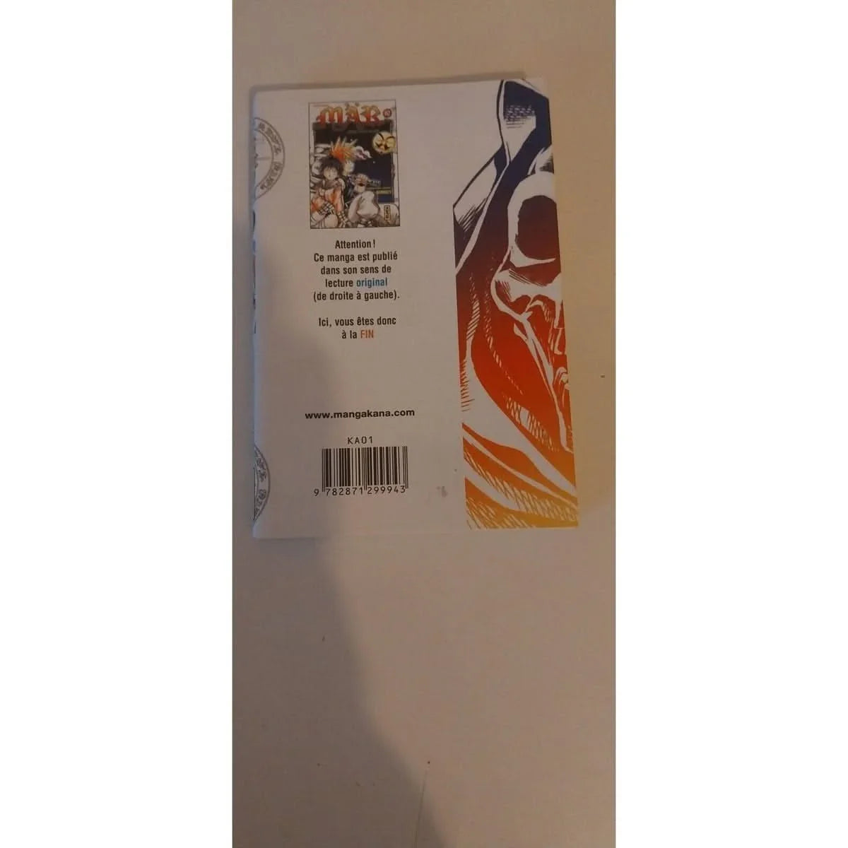 Mar - Tome 10 Manga. Acheter manga japonais