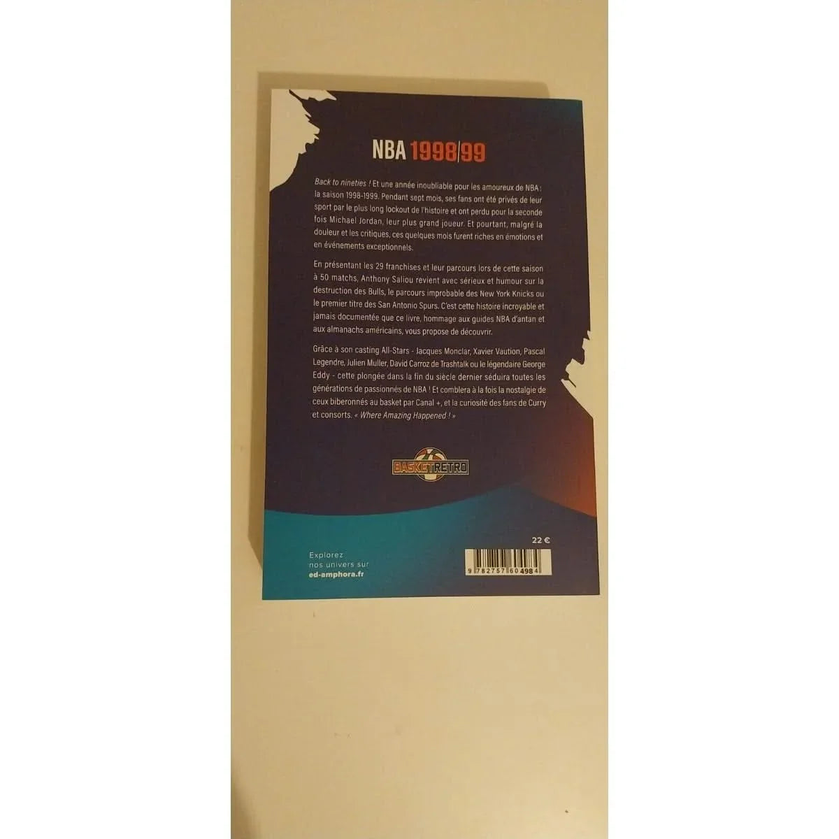 Nba 1998/99 - Lock Out, Retraite De Jordan, New York Knicks-San Antonio Spurs -