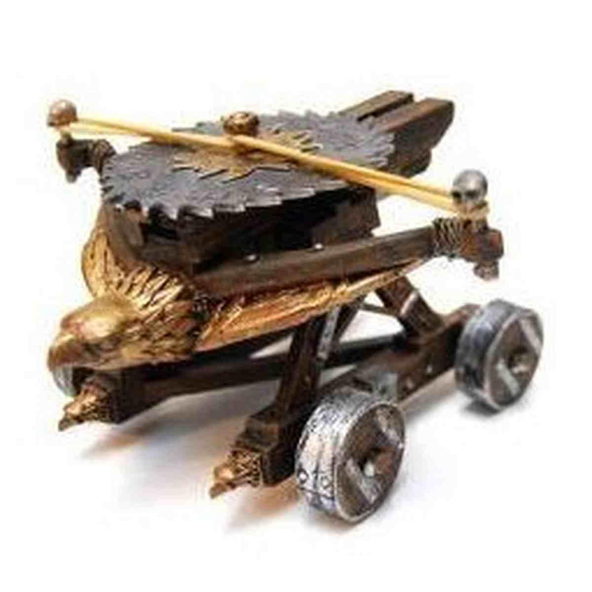 Plastoy - Figurine - Le Lance Disque - Machines De Guerre Médiévale Chevaliers