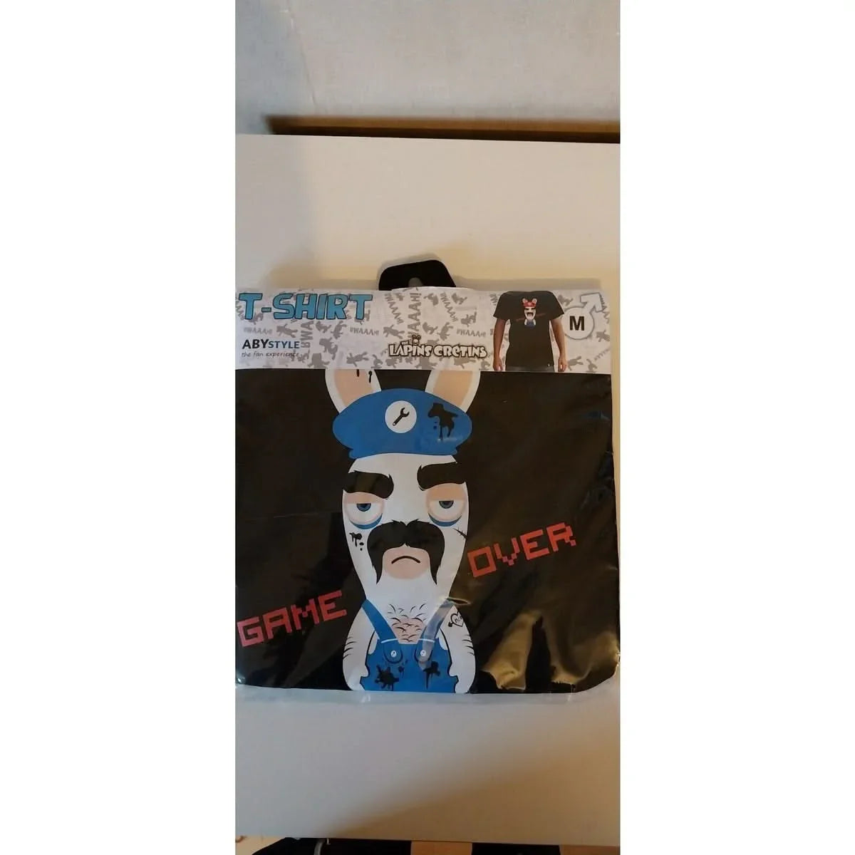 T Shirt Lapins Cretins Game Over Taille M