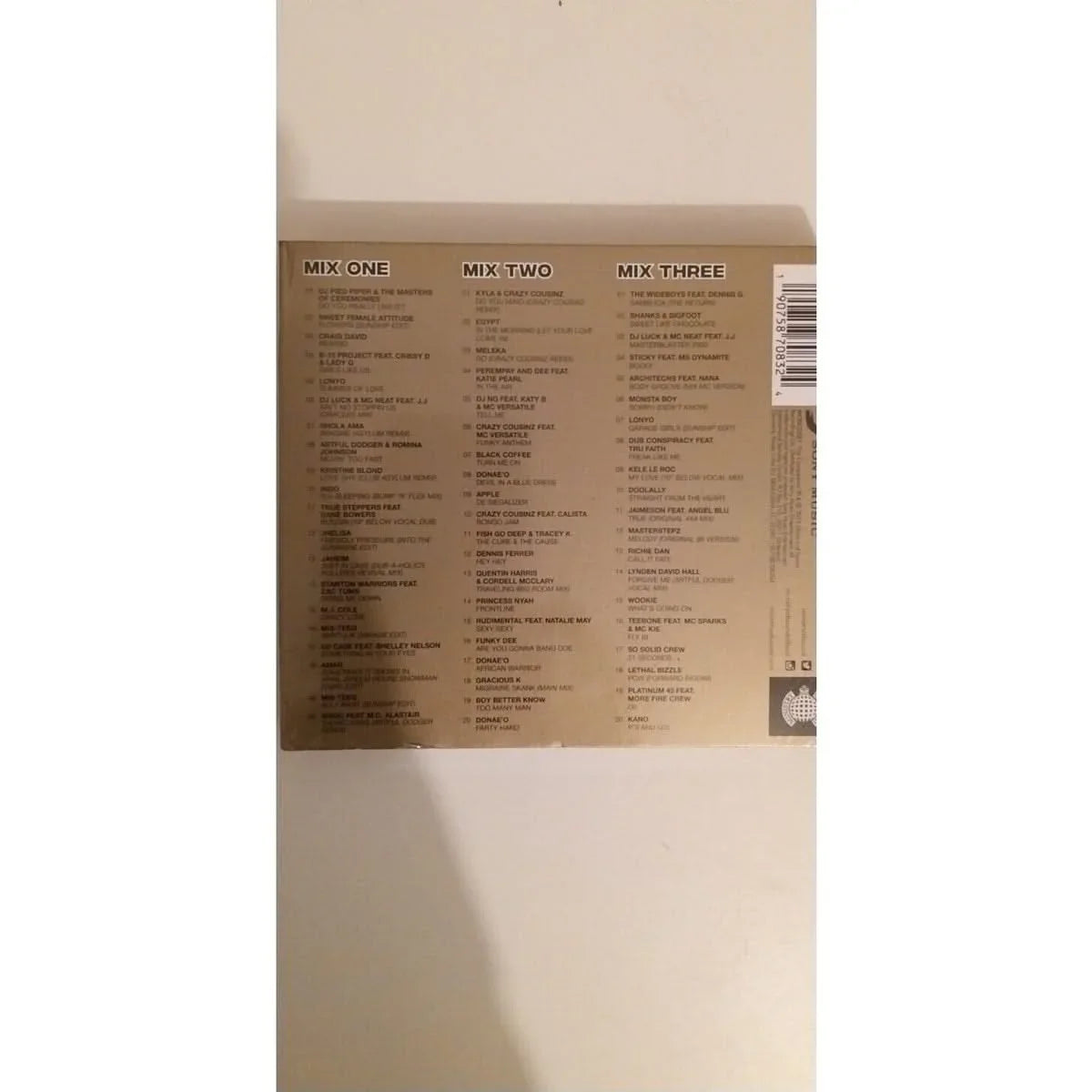 Throwback Ayia Nappa .Ministry Of Sound album