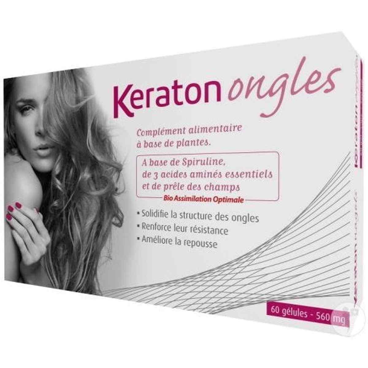 Keraton soin Ongles compléments alimentaire