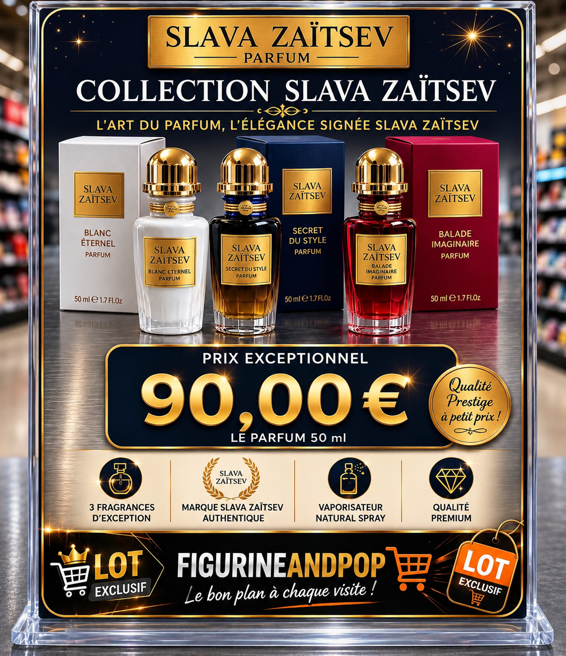 Parfums Slava Zaïtsev : la haute couture russe devenue fragrance