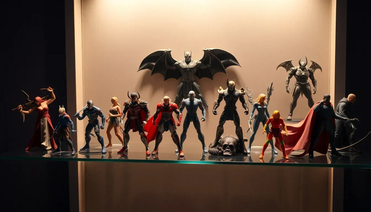 beast kingdom france figurine de collection batman, joker, star wars, iron man