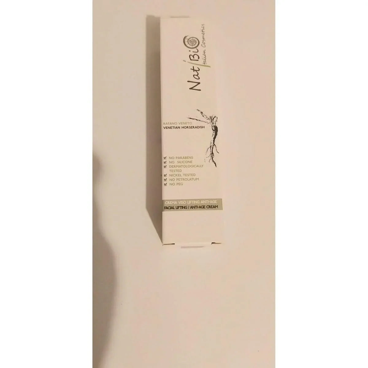 Crème visage LIFTING Anti-Age Natibio raifort de venetie