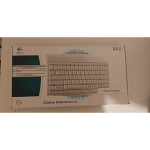 Logitech Cordless - Clavier - sans fil - 2.4 GHz - français - pour Nintendo Wii, Nintendo Wii 101