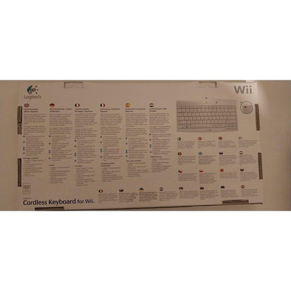 Logitech Cordless - Clavier - sans fil - 2.4 GHz - français - pour Nintendo Wii, Nintendo Wii 101 l9hitech