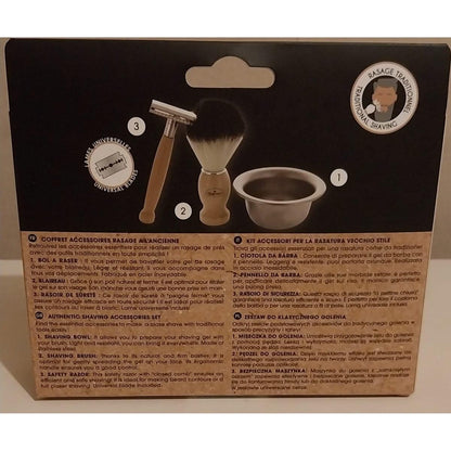 Coffret accessoires de rasage a l ancienne The Barb'Expert