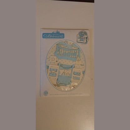 Silhouart de Santoro 3d Interactive carte de voeux – Bébé Garçon