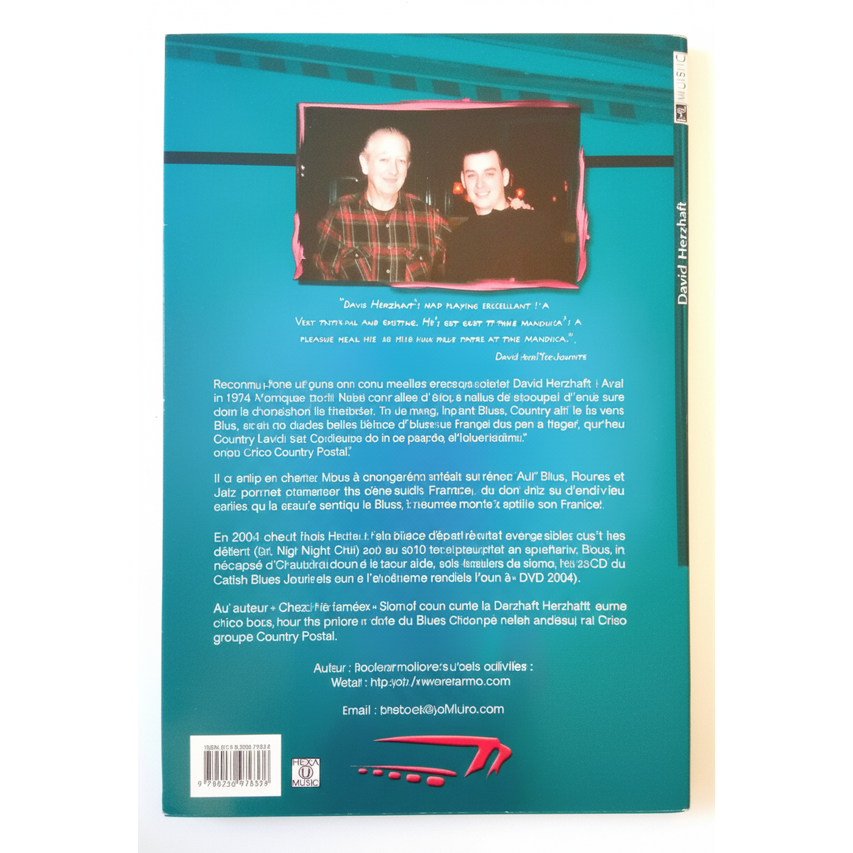 Harmonica Blues David Herzhaft biographie méthode harmonica blues