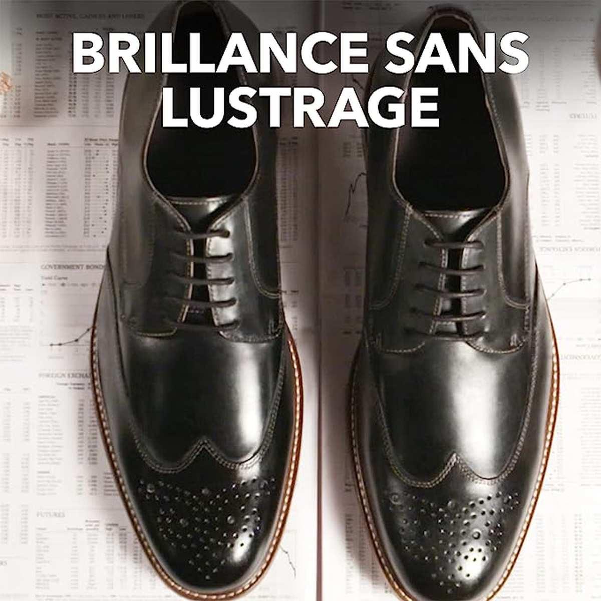 KIWI Parade Gloss Prestige Cirage en pot métallique pour chaussures, brillance parfaite assurée pour vos chaussures en cuir, 50 ml, Noir