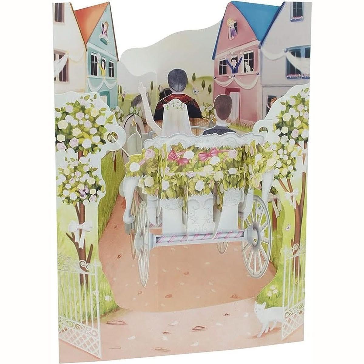 Carte de voeux 3D Santoro Dressing