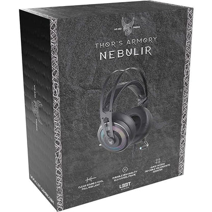 L33T Gaming - Casque micro NEBULIR - 50MM driver rétroéclairé - Noir