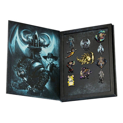 Coffret ouvert Blizzard Série 8 – 11 pins émaillés collector WoW Overwatch Hearthstone Diablo
