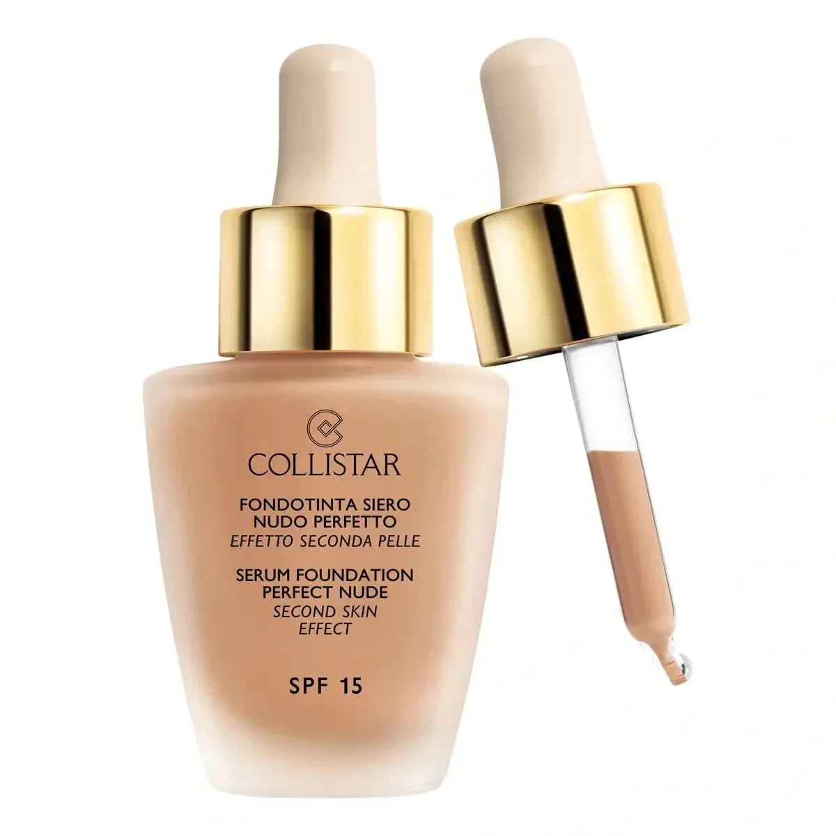 Collistar Serum Fond de Teint Perfect Nude 7 Biscuit .Effet seconde peau