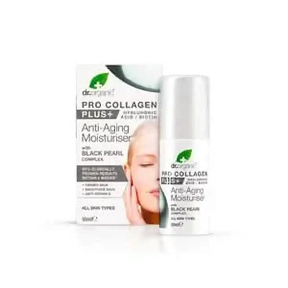 Crème anti-âge Pro Collagen Plus +  Black Pearl dr organic