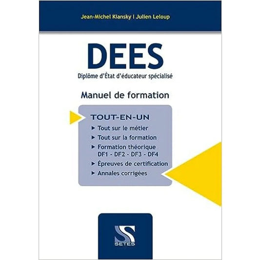 DEES - diplôme d'état d'Educateur Spécialisé