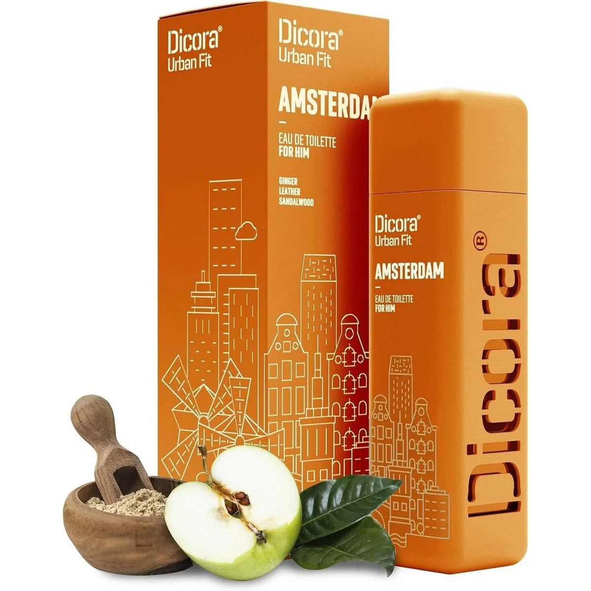 Dicora urban fit amsterdam eau de toilette pour homme 100 ml