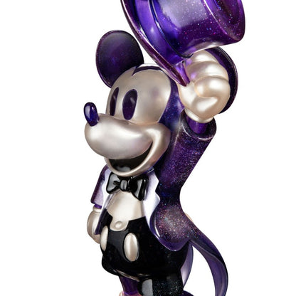 Statuette Tuxedo Mickey Starry Night Master Craft Beast Kingdom Disney 47 cm violet nacré