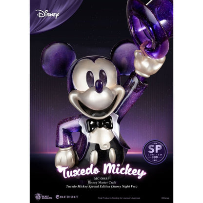 Visuel officiel Beast Kingdom Master Craft MC-008SP Tuxedo Mickey Special Edition Starry Night
