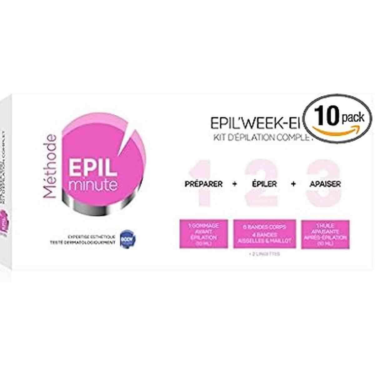 EPIL'minute Kit Week'End d'épilation complet